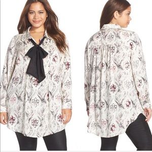 NWOT Melissa McCarthy Seven7 Blouse | 1X